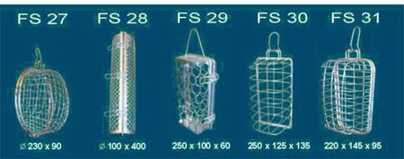 Openwork forms and nets for ham FS27-FS31
