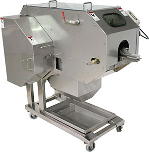 Filleting machine for salmon