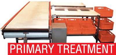 Primary treatment equipment